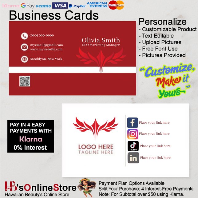 Social Media Business Cards 9 Pack of 100 (Social Media Business Cards 9 Pack of 100.
)