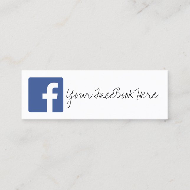 social media colour modern trendy business card (Front)