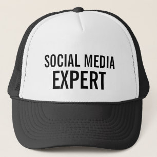 SOCIAL MEDIA EXPERT TRUCKER HAT