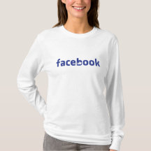 Social Media Facebook Logo Shirt Design Style