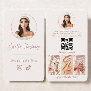 Social Media Influencer Instagram TikTok Business Card