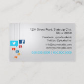 Social Media/SEM/SEO Business Card (Back)