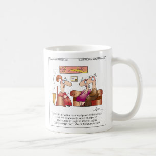 SOCIAL MEDIA, SOCIAL ME by April McCallum Coffee Mug