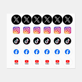 Social Media Stickers 