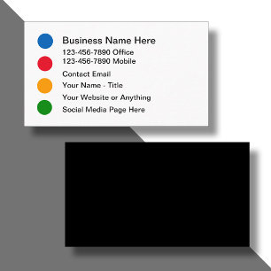 Social Medical Networking Business Cards