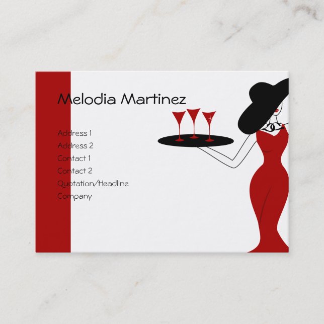Social Mixer Business Card (Front)