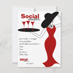 Social Mixer Invitation