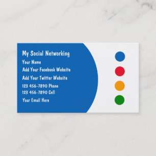 Social Networking Business Cards