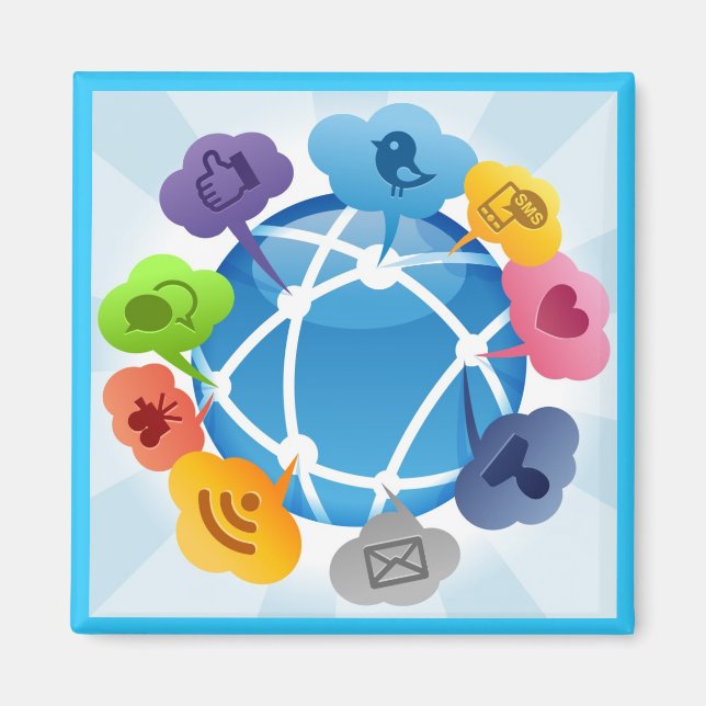 Social Networking Magnet (Front)