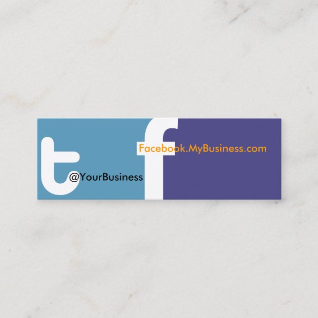 Social Profile Business Card tf 2.0 Bck TwUrt Upgr (Front)