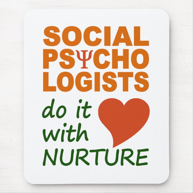 Social Psychologists mousepad (Front)