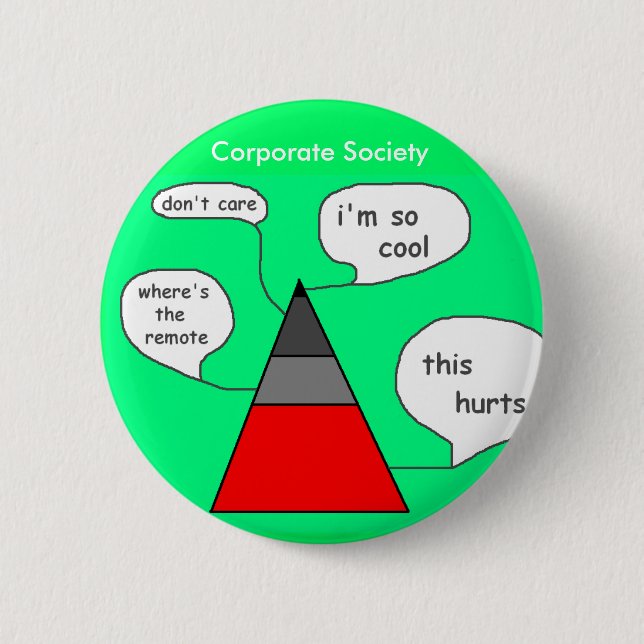 Social Pyramid Button (Front)