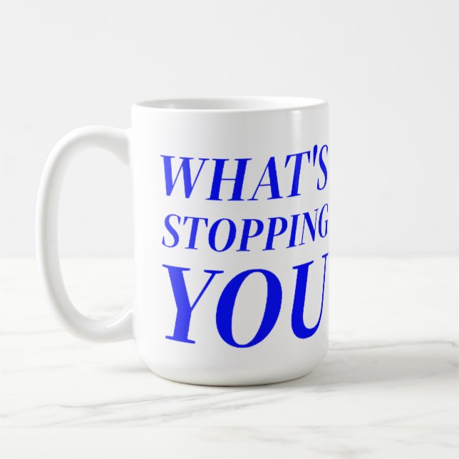 social sarcasm inspirational cute cool design coffee mug (Left)