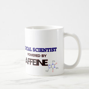 Social Scientist Powered by caffeine Coffee Mug