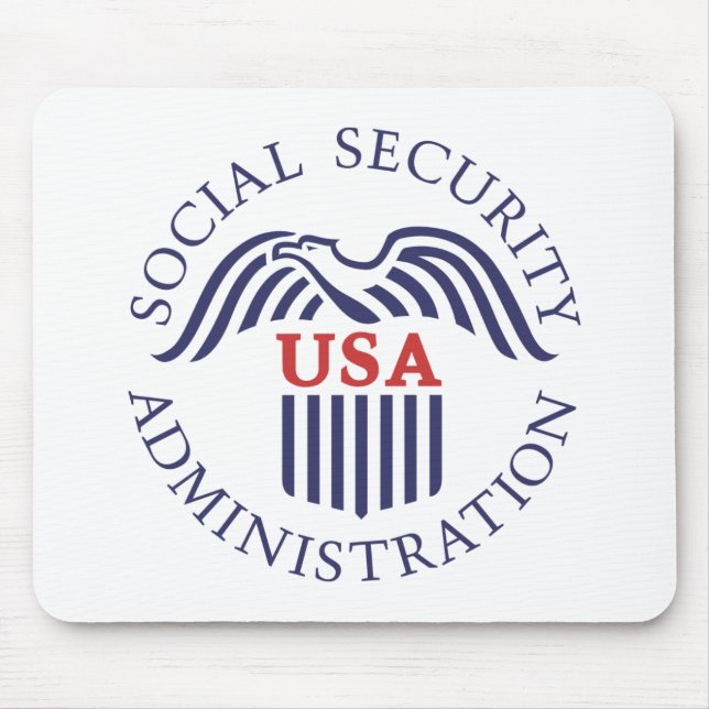 Social Security Administration Mouse Pad (Front)