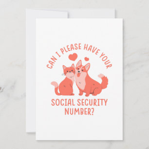  Social Security Number Invitation