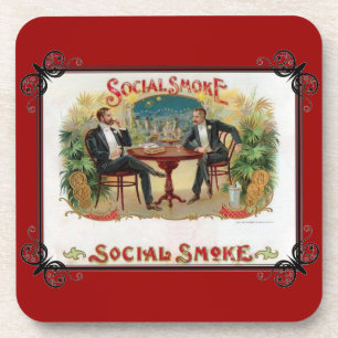 Social Smoke Coaster