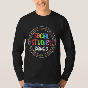 Social Studies Squad First Day Of School & Appreci T-Shirt