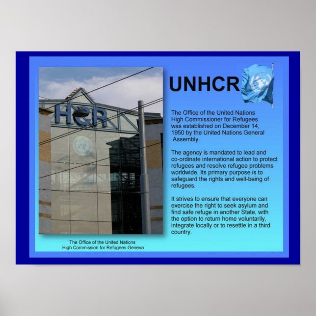 Social Studies, UNHCR, Geneva Poster (Front)
