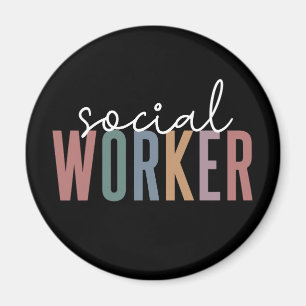 Social Worker Appreciation and graduation Gifts Magnet
