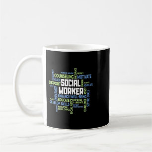 Social Worker Appreciation Month Funny Social Work Coffee Mug