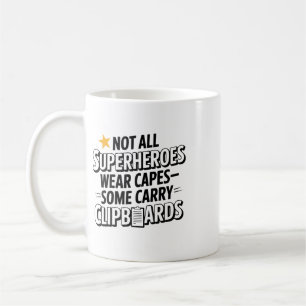 Social Worker Appreciation Msw School Clinical Men Coffee Mug