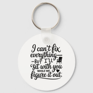 Social Worker Appreciation Msw School Clinical Men Key Ring