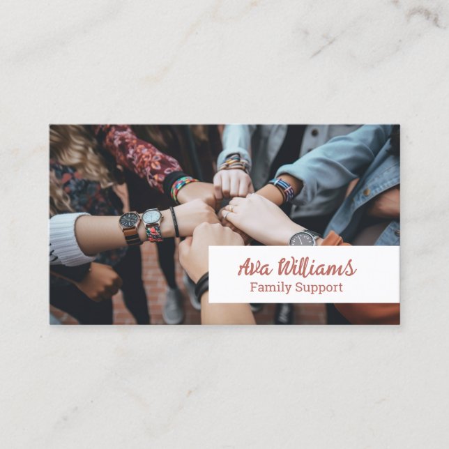 Social Worker Business Card (Front)