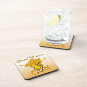 Social Worker Chick #10 Coaster