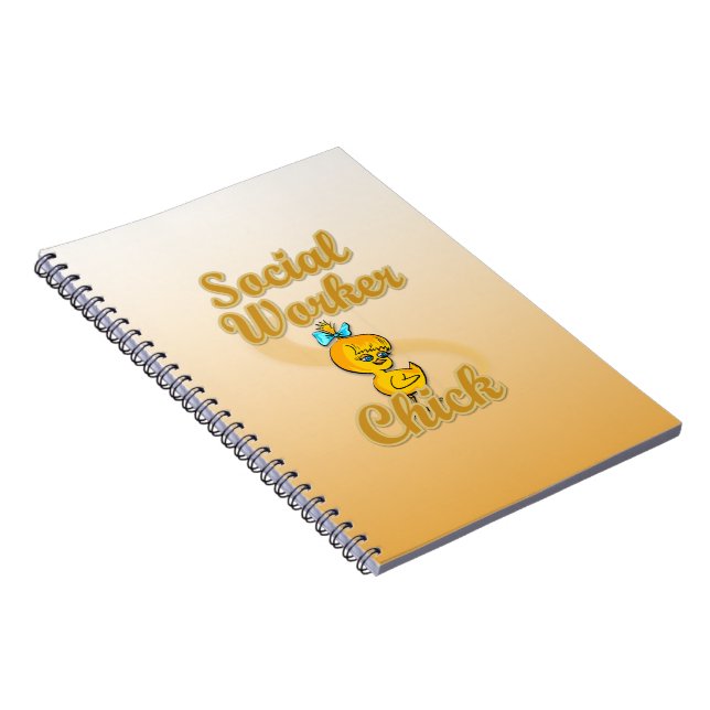 Social Worker Chick Notebook (Right Side)