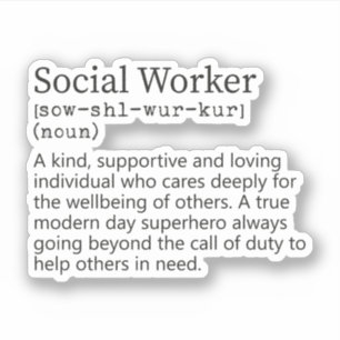 Social Worker Definition, Social Worker Gift