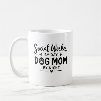 Social Worker Dog Mum Gift Coffee Mug