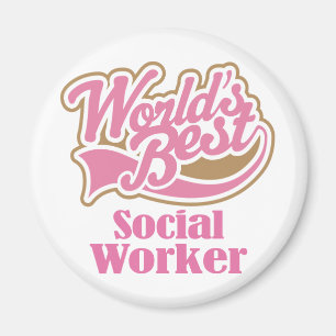 Social Worker Gift Magnet