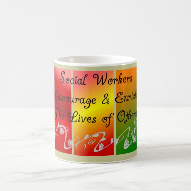 Social Worker Gifts Coffee Mug (Center)