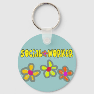 Social Worker Gifts Key Ring