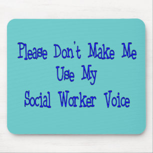 Social Worker Gifts Mouse Pad