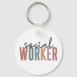 Social Worker Graduation Appreciation gifts Key Ring