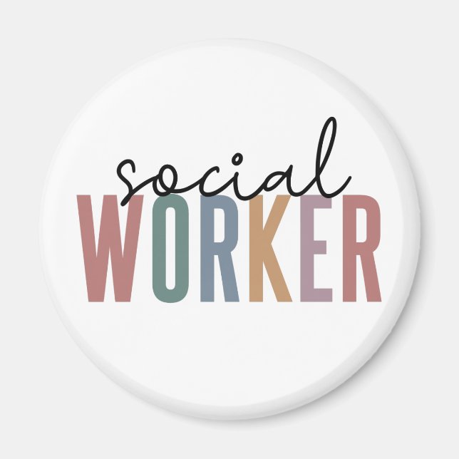 Social Worker Graduation Appreciation gifts Magnet (Front)