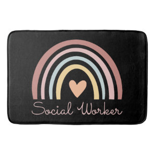 Social Worker II Bath Mat
