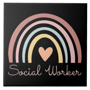 Social Worker II Ceramic Tile