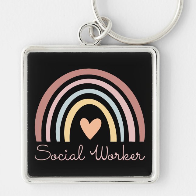 Social Worker II Key Ring (Front)