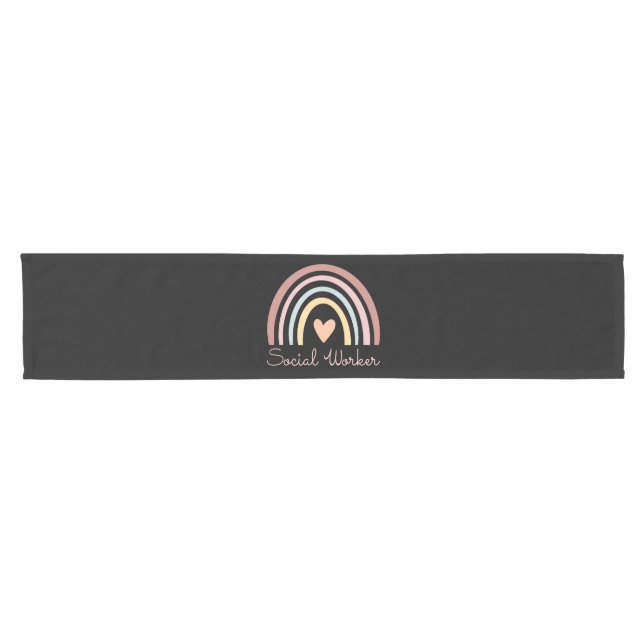 Social Worker II Short Table Runner (Horizontal)