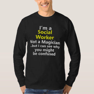 Social Worker Job Title Career Work Occupation T-Shirt