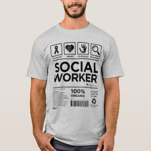 Social Worker Label T-Shirt