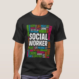 Social Worker Men Women  Social Work Appreciation T-Shirt