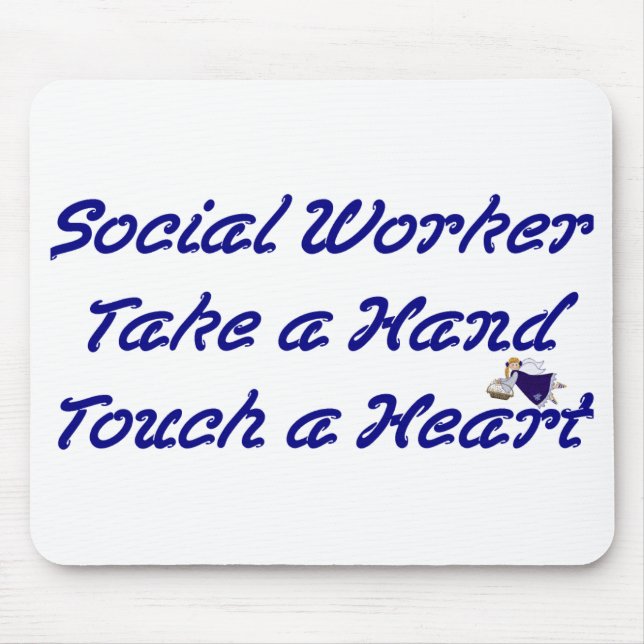 Social Worker Mousepad (Front)