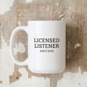 Social Worker Mug Licensed Listener with customiza