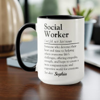 Social Worker Personalised Appreciation Gift