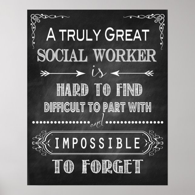 Social Worker Poster (Front)