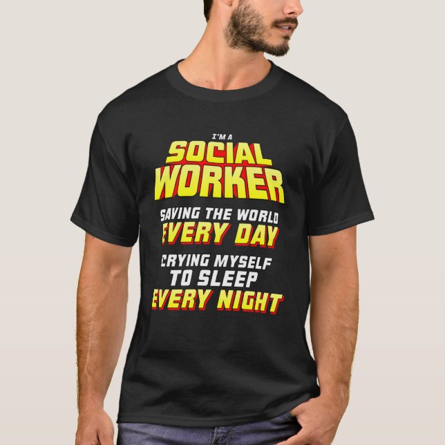 Social Worker T-Shirt (Front)